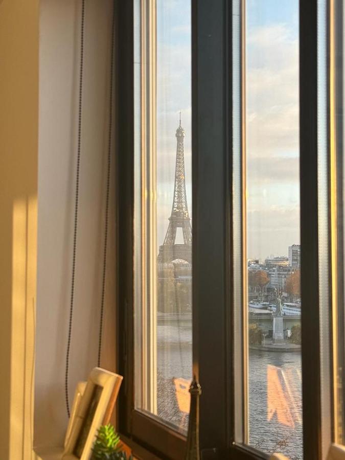 Appartement Vue Tour Eiffel Paris 16 Eme Exterior foto